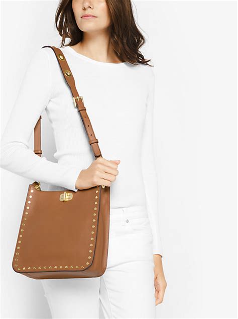 michael kors sullivan medium messenger|Sullivan Medium Leather Messenger .